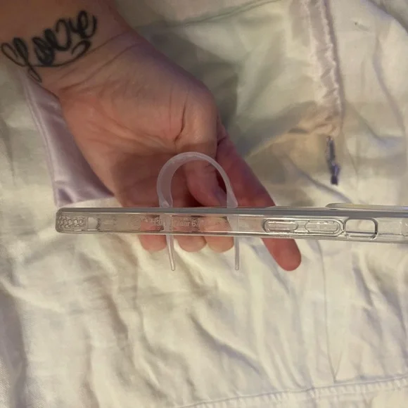 iPhone 12/13 Pro Max Clear Opal Loopy Case